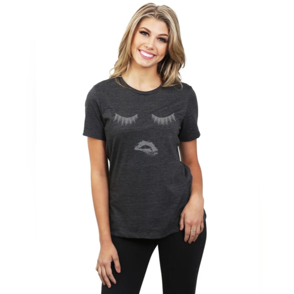 Thread Tank ➕ Biting Lips & Lashes Tee • SZ XXL